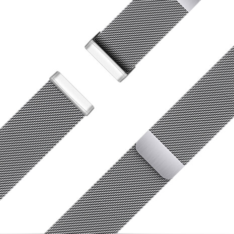 Bandz Bandz Fitbit Sense Milanese Loop Strap (Silver) Bandz Bandz Fitbit Sense Milanese Loop Strap (Silver)