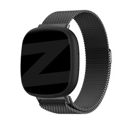 Bandz Bandz Fitbit Sense Milanese Loop Strap (Black) Bandz Bandz Fitbit Sense Milanese Loop Strap (Black)