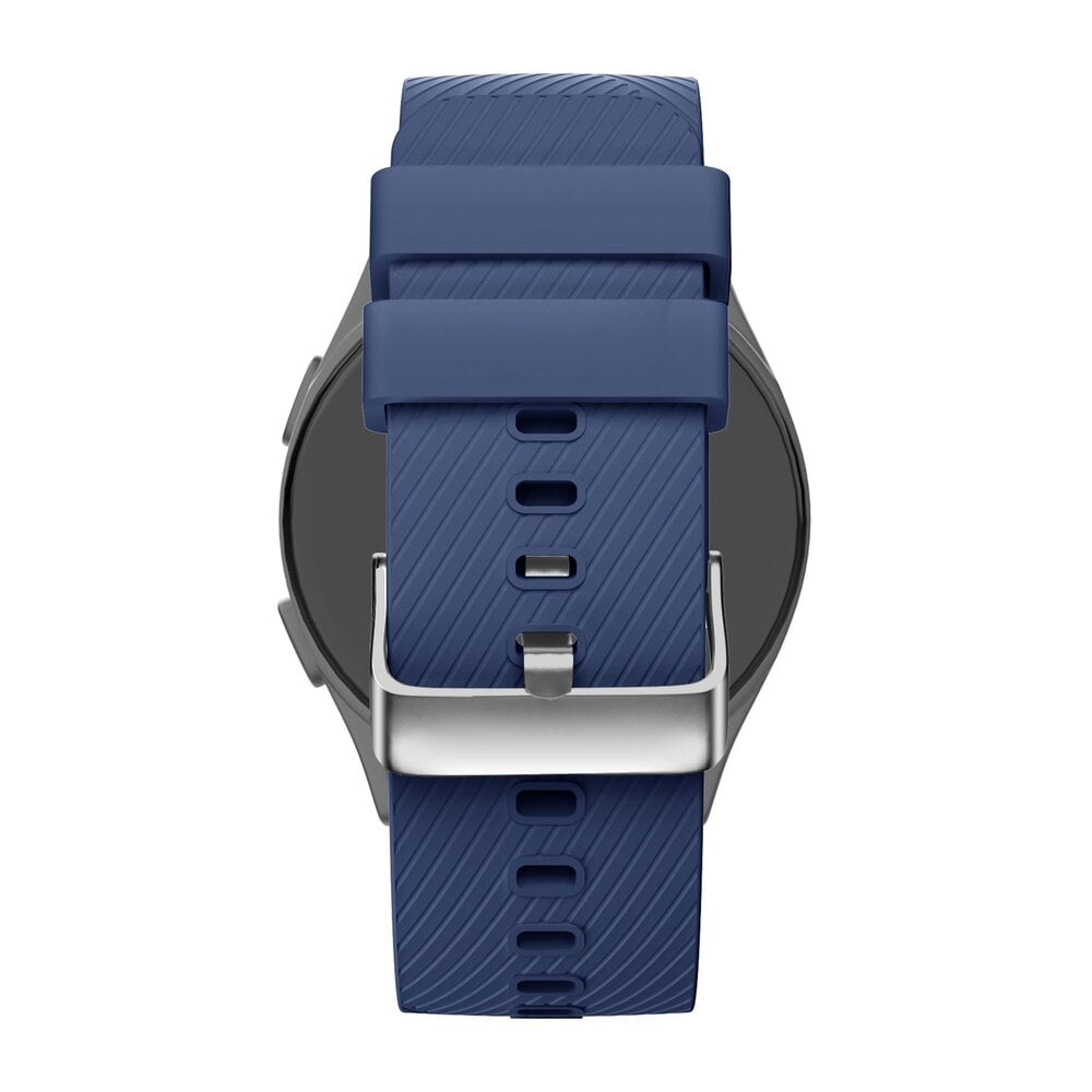 Bandz Bandz Fossil Gen 6 44mm Silicone Strap 'Deluxe' (Dark Blue)