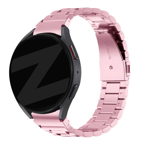Bandz Bandz Samsung Galaxy Watch 4 Classic 46mm Steel Strap 'Classic' (Pink) Bandz Bandz Samsung Galaxy Watch 4 Classic 46mm Steel Strap 'Classic' (Pink)