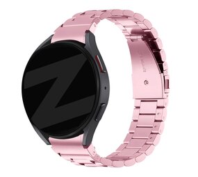 Bandz Bandz Samsung Galaxy Watch 6 Classic 43mm Steel Strap 'Classic' (Pink) Bandz Bandz Samsung Galaxy Watch 6 Classic 43mm Steel Strap 'Classic' (Pink)