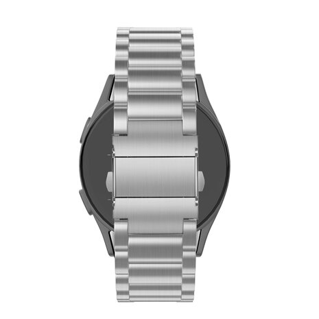 Bandz Bandz Samsung Galaxy Watch 6 Classic 43mm Steel Strap 'Classic'  (Silver)