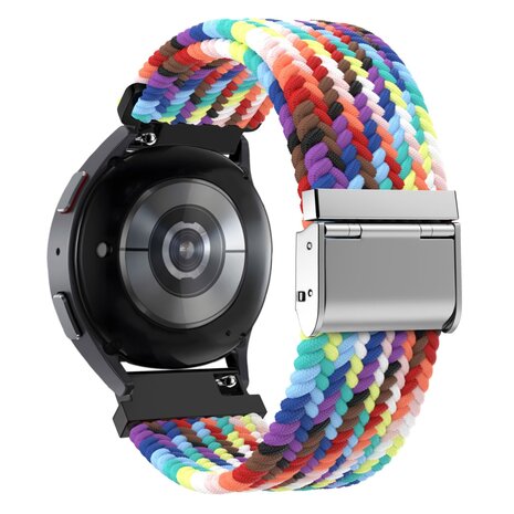 Bandz Bandz Samsung Galaxy Watch 6 Classic 47mm Woven Nylon Strap (Rainbow) Bandz Bandz Samsung Galaxy Watch 6 Classic 47mm Woven Nylon Strap (Rainbow)