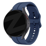 Bandz Bandz Samsung Galaxy Watch 4 - 44mm Silicone Strap 'Extreme' (Dark Blue)