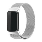 Strap-it Fitbit Charge 6 Milanese Strap (Silver) Strap-it Fitbit Charge 6 Milanese Strap (Silver)