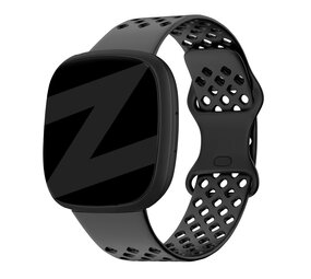 Bandz Bandz Fitbit Sense 2 Sport Strap 'Sport Air' (Black) Bandz Bandz Fitbit Sense 2 Sport Strap 'Sport Air' (Black)