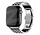 Bandz Apple Watch Steel Strap 'Dragon' (Silver)