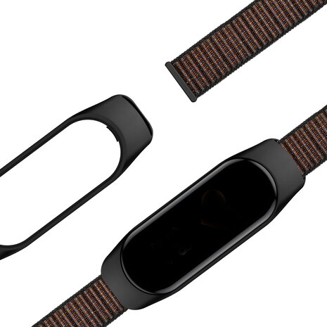Bandz Bandz Xiaomi Mi Band 5 / 6 Nylon Strap 'Classic' (Black) Bandz Bandz Xiaomi Mi Band 5 / 6 Nylon Strap 'Classic' (Black)