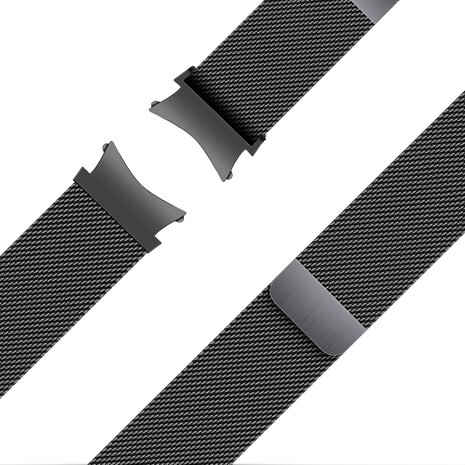 Milanese loop 42mm black sale