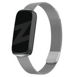 Bandz Bandz Fitbit Luxe Milanese Loop Strap (Silver) Bandz Bandz Fitbit Luxe Milanese Loop Strap (Silver)
