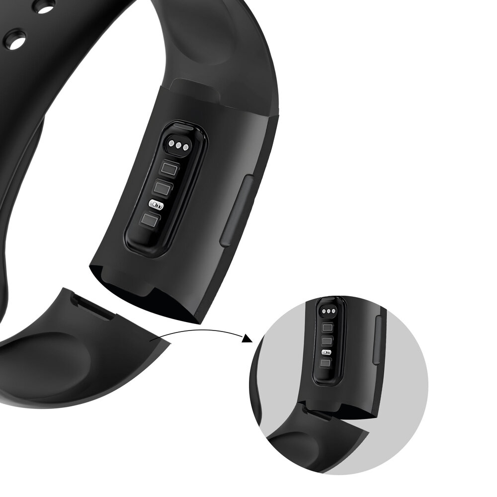 Bandz Bandz Fitbit Charge 3 sport band 'Classic' (Black) Bandz Bandz Fitbit Charge 3 sport band 'Classic' (Black)