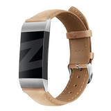 Bandz Bandz Fitbit Charge 4 Genuine Leather Strap (Brown) Bandz Bandz Fitbit Charge 4 Genuine Leather Strap (Brown)