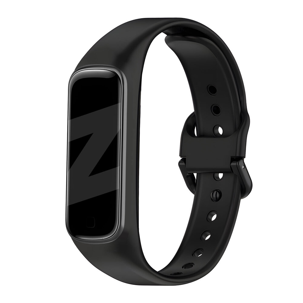 Bandz Bandz Samsung Galaxy Fit 2 Silicone Strap with Buckle (Black)