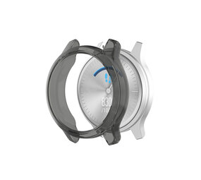 Strap-it Garmin Vivomove Style/Luxe TPU Cover (Transparent-Black) Strap-it Garmin Vivomove Style/Luxe TPU Cover (Transparent-Black)