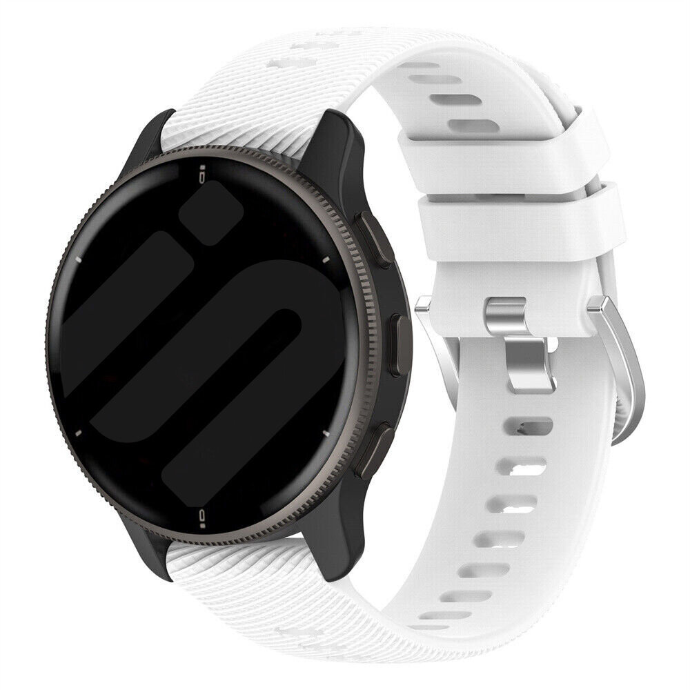 Garmin Forerunner 245 Silicone Strap White