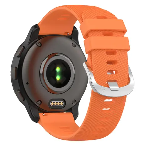 Garmin watch orange strap hot sale