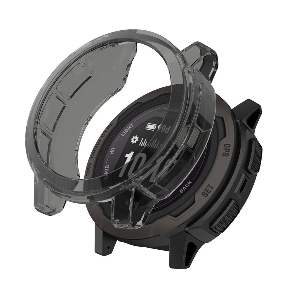 Strap-it Strap-it Garmin Instinct 2s TPU Cover (Transparent-Black) Strap-it Strap-it Garmin Instinct 2s TPU Cover (Transparent-Black)