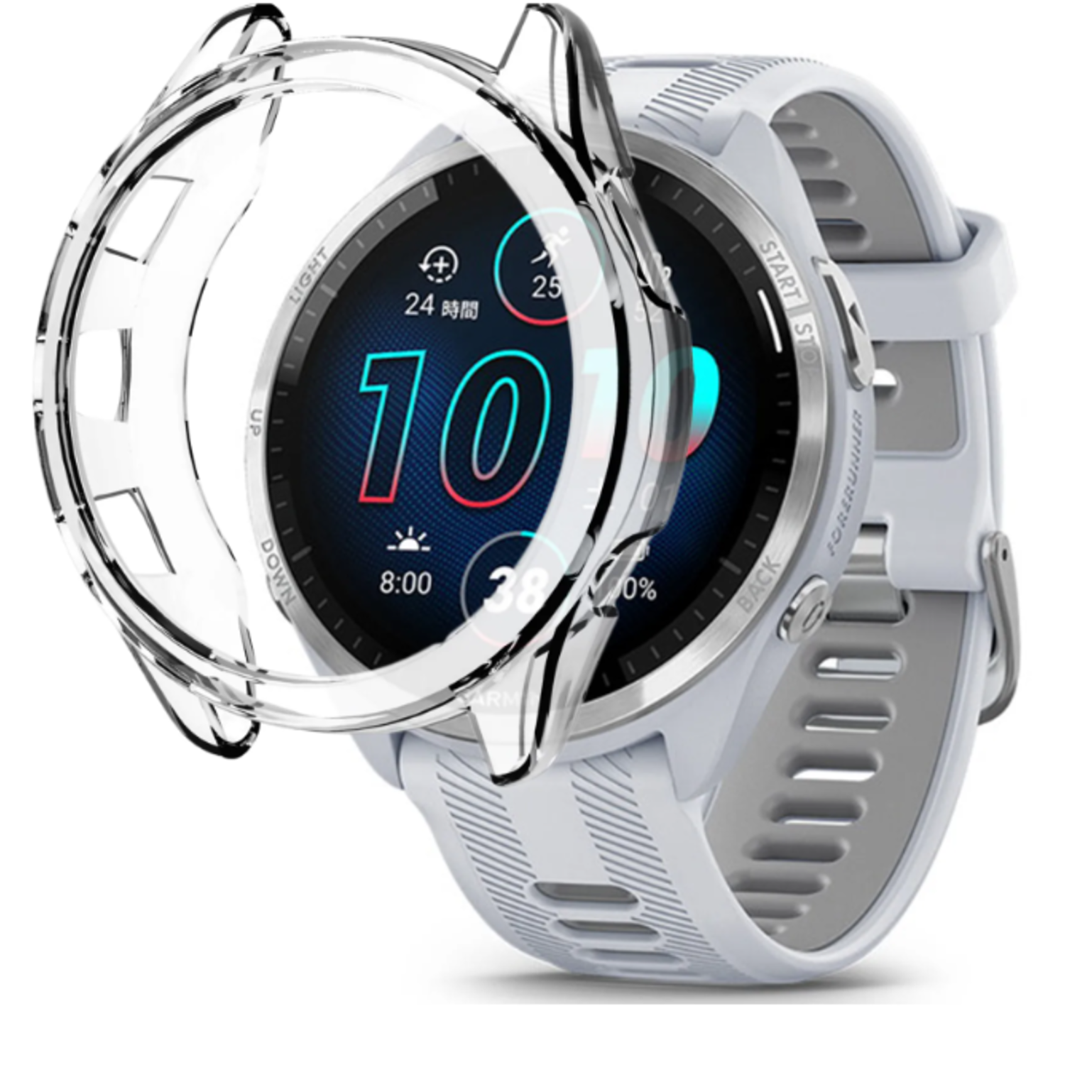Garmin Forerunner 265 TPU Cover Transparent