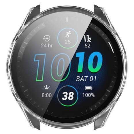 Strap-it Strap-it Garmin Forerunner 965 Hard Case with Glass (Transparent) Strap-it Strap-it Garmin Forerunner 965 Hard Case with Glass (Transparent)