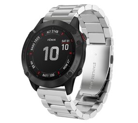 Strap-it Garmin Fenix 3 Steel Strap (Silver) Strap-it Garmin Fenix 3 Steel Strap (Silver)