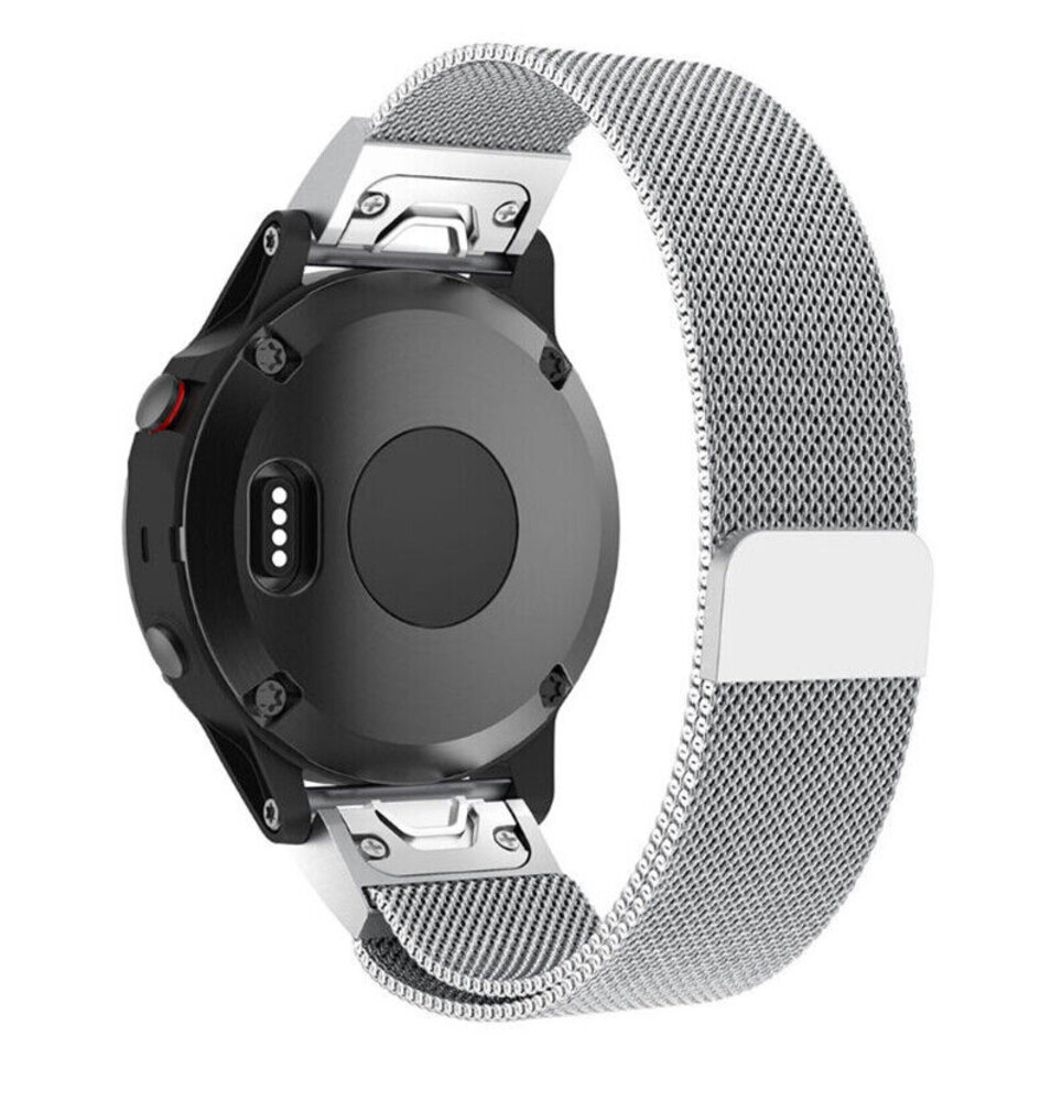 Strap-it Strap-it Garmin Fenix 3 Milanese Strap (Silver) Strap-it Strap-it Garmin Fenix 3 Milanese Strap (Silver)