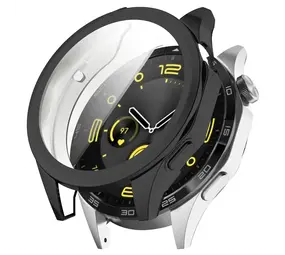 Strap-it Huawei Watch GT 4 - 46mm TPU case (black) Strap-it Huawei Watch GT 4 - 46mm TPU case (black)