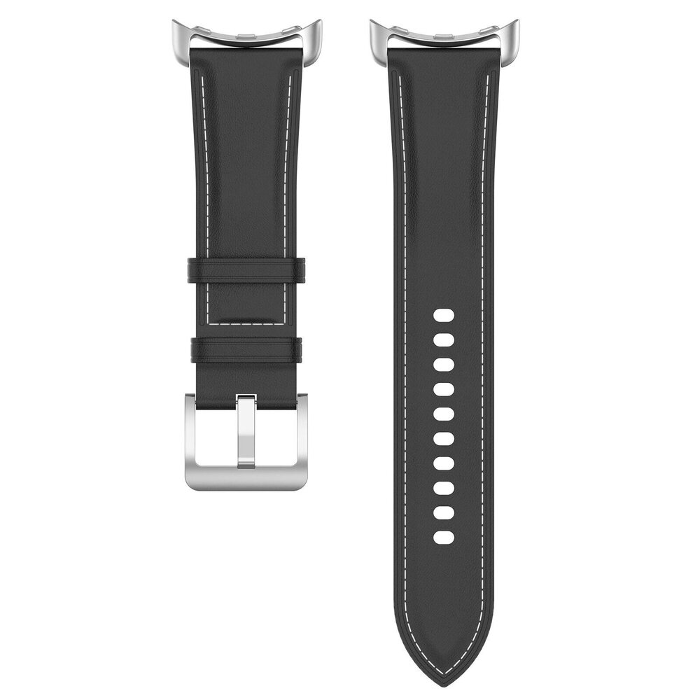 Strap-it Strap-it Google Pixel Watch 1/2 leather strap (black)