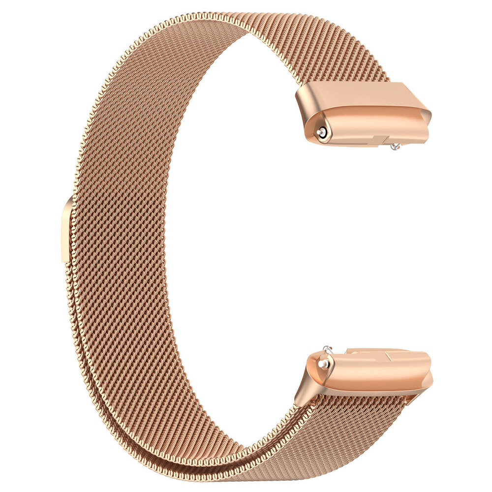 Strap-it Strap-it Redmi Watch 3 Active / Lite Milanese strap (rose gold) Strap-it Strap-it Redmi Watch 3 Active / Lite Milanese strap (rose gold)