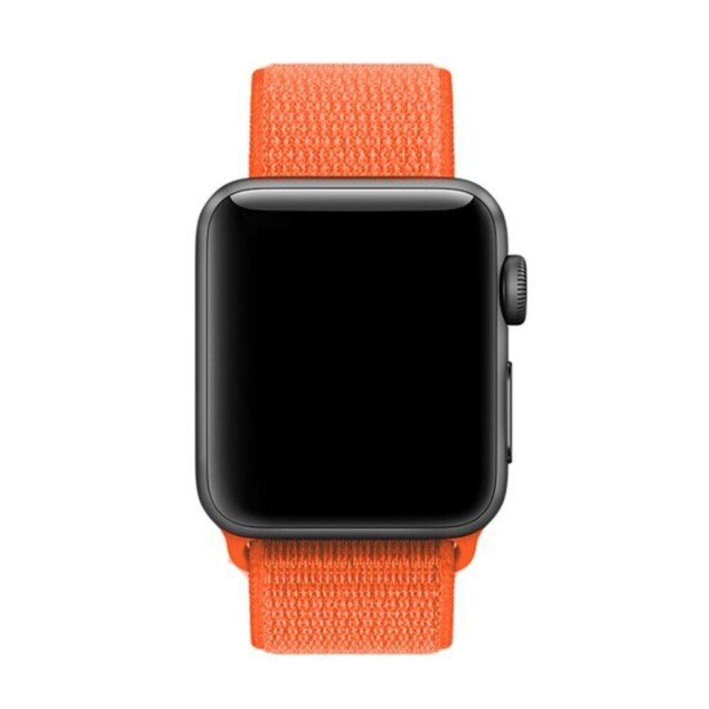 Strap-it Strap-it Apple Watch Nylon Strap (Orange) Strap-it Strap-it Apple Watch Nylon Strap (Orange)