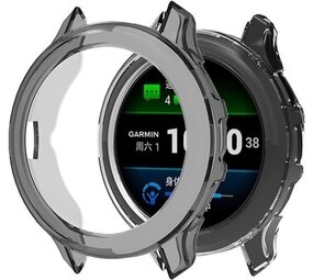 Strap-it Garmin Venu 3s TPU case (transparent-black)
