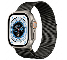 Strap-it Apple Watch Ultra Milanese Strap (Black) Strap-it Apple Watch Ultra Milanese Strap (Black)