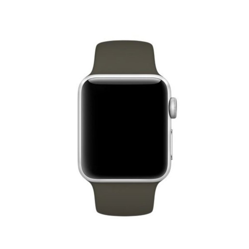 Strap-it Strap-it Apple Watch Ultra Silicone Strap (Dark Green)