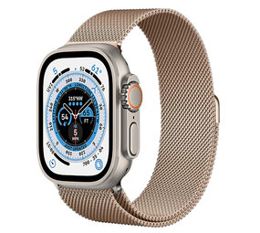 Apple Watch Ultra Milanese Strap Rose Gold