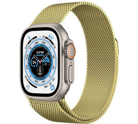 Strap-it Apple Watch Ultra Milanese Strap (Gold) Strap-it Apple Watch Ultra Milanese Strap (Gold)