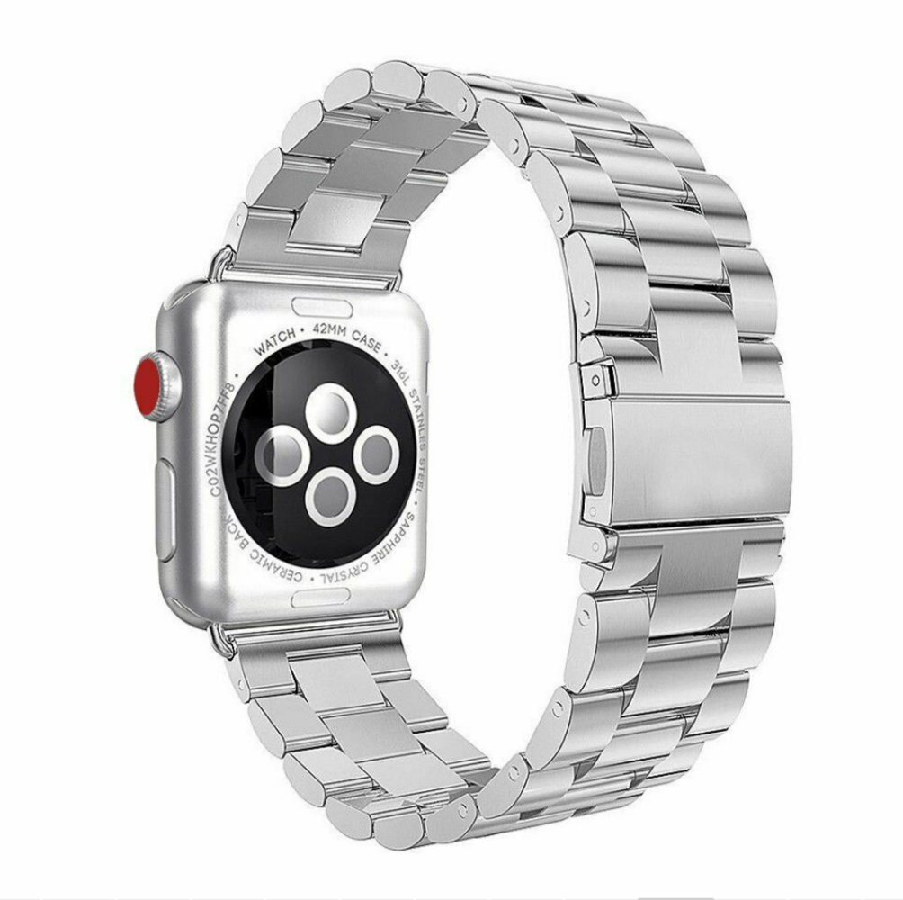 Strap-it Strap-it Apple Watch Ultra Steel Strap (Silver) Strap-it Strap-it Apple Watch Ultra Steel Strap (Silver)