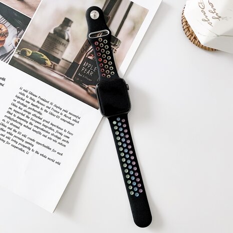 Strap-it Strap-it Apple Watch Ultra Sport+ Strap (Colourful Black) Strap-it Strap-it Apple Watch Ultra Sport+ Strap (Colourful Black)