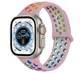 Strap-it Apple Watch Ultra Sport+ Strap (Colourful Pink) Strap-it Apple Watch Ultra Sport+ Strap (Colourful Pink)