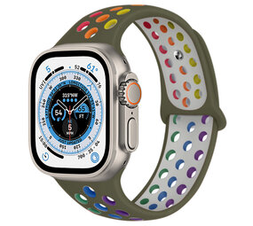 Strap-it Apple Watch Ultra Sport+ Strap (Colourful Olive) Strap-it Apple Watch Ultra Sport+ Strap (Colourful Olive)