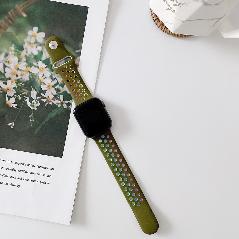 Strap-it Strap-it Apple Watch Ultra Sport+ Strap (Colourful Olive) Strap-it Strap-it Apple Watch Ultra Sport+ Strap (Colourful Olive)