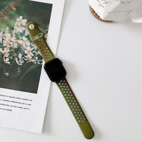 Strap-it Strap-it Apple Watch Ultra Sport+ Strap (Colourful Olive) Strap-it Strap-it Apple Watch Ultra Sport+ Strap (Colourful Olive)