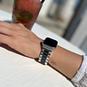 Strap-it Strap-it Apple Watch Ultra Steel Strap (Silver/Black) Strap-it Strap-it Apple Watch Ultra Steel Strap (Silver/Black)