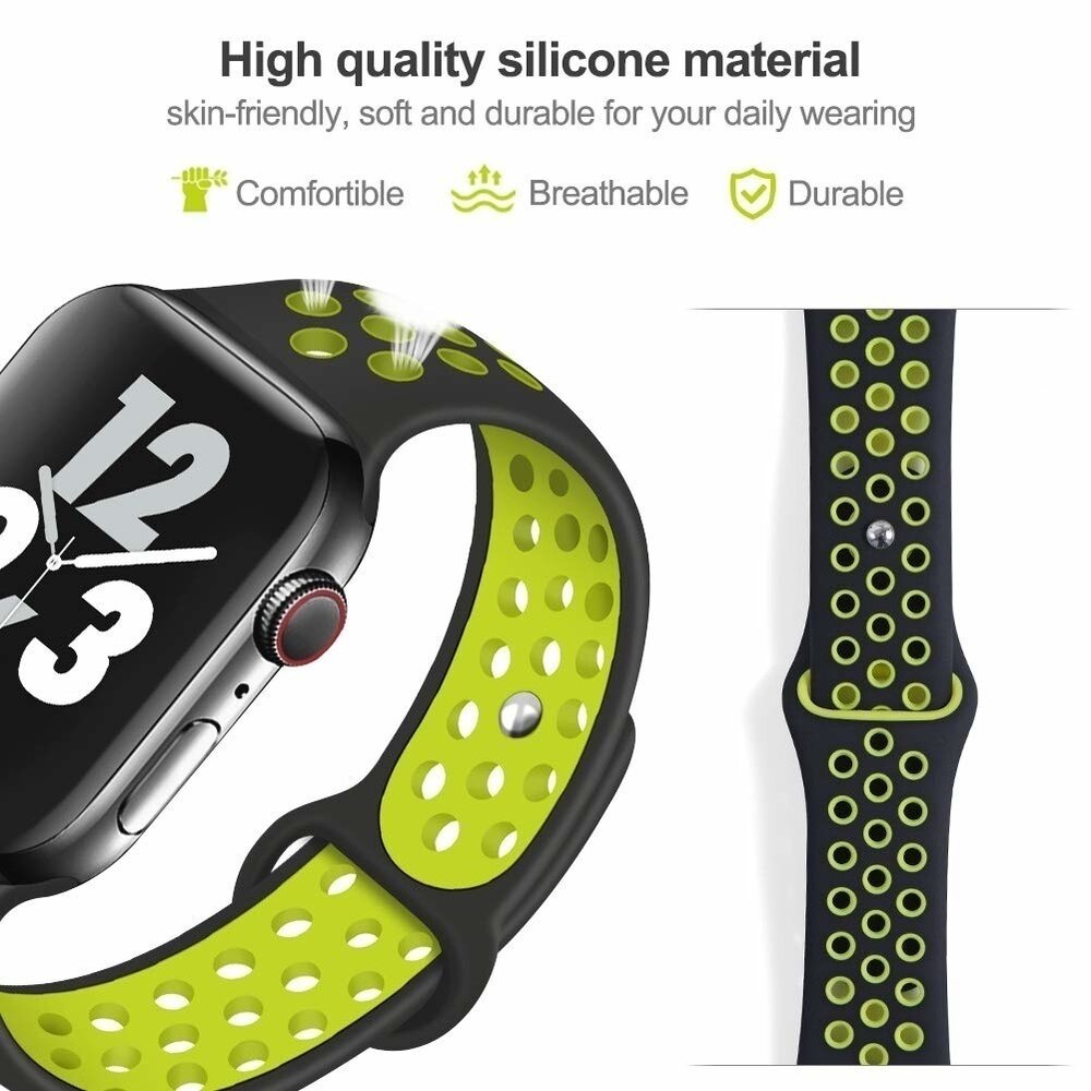 Strap-it Strap-it Apple Watch Ultra Sport+ Strap (Black/Yellow) Strap-it Strap-it Apple Watch Ultra Sport+ Strap (Black/Yellow)