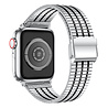 Strap-it Strap-it Apple Watch Ultra Stainless Steel Strap (Silver/Black) Strap-it Strap-it Apple Watch Ultra Stainless Steel Strap (Silver/Black)