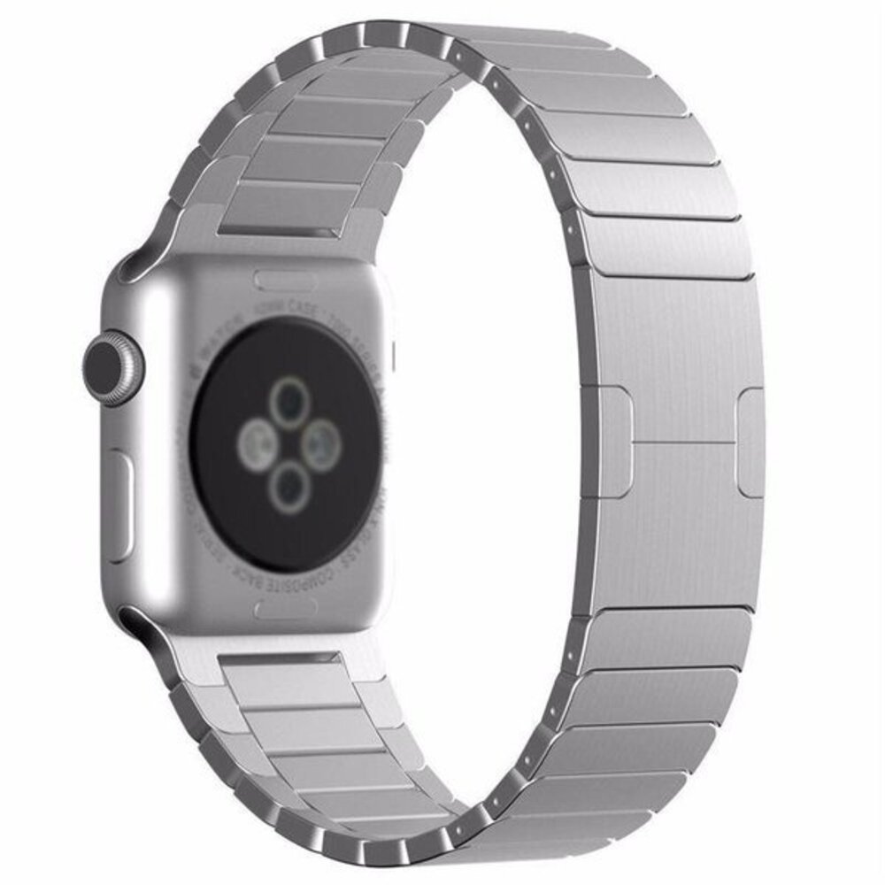 Strap-it Strap-it Apple Watch Ultra Luxurious Steel Strap (Silver) Strap-it Strap-it Apple Watch Ultra Luxurious Steel Strap (Silver)