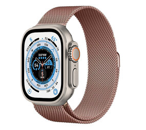 Strap-it Apple Watch Ultra Milanese Strap (Rose) Strap-it Apple Watch Ultra Milanese Strap (Rose)