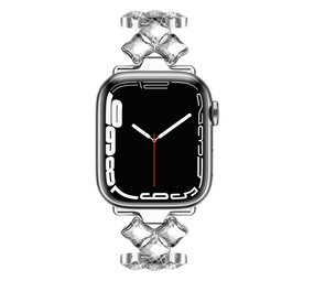 Strap-it Steel Diamond Apple Watch Ultra Strap (Silver) Strap-it Steel Diamond Apple Watch Ultra Strap (Silver)