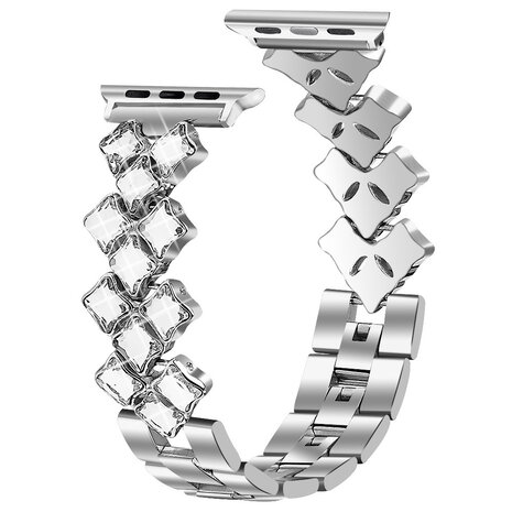 Strap-it Strap-it Steel Diamond Apple Watch Ultra Strap (Silver) Strap-it Strap-it Steel Diamond Apple Watch Ultra Strap (Silver)