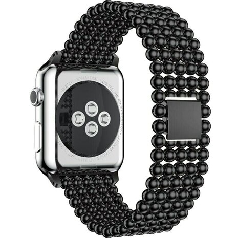 Strap-it Strap-it Apple Watch Ultra Beaded Steel Strap (Black) Strap-it Strap-it Apple Watch Ultra Beaded Steel Strap (Black)