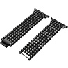 Strap-it Strap-it Apple Watch Ultra Beaded Steel Strap (Black) Strap-it Strap-it Apple Watch Ultra Beaded Steel Strap (Black)