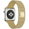 Strap-it Strap-it Apple Watch Ultra Beaded Steel Strap (Gold) Strap-it Strap-it Apple Watch Ultra Beaded Steel Strap (Gold)
